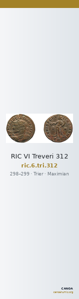 RIC VI Treveri 312 — CANOA