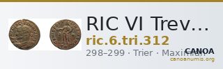 RIC VI Treveri 312 — CANOA