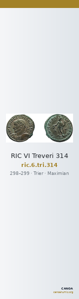 RIC VI Treveri 314 — CANOA