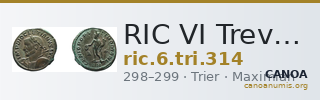 RIC VI Treveri 314 — CANOA