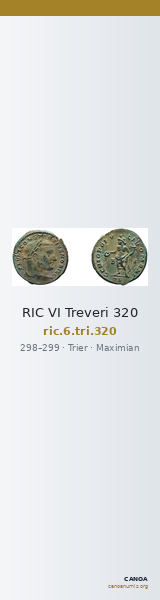 RIC VI Treveri 320 — CANOA