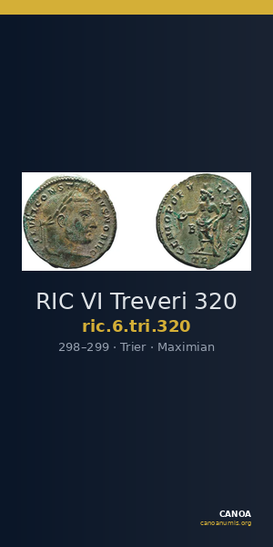 RIC VI Treveri 320 — CANOA