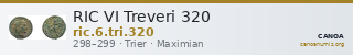 RIC VI Treveri 320 — CANOA
