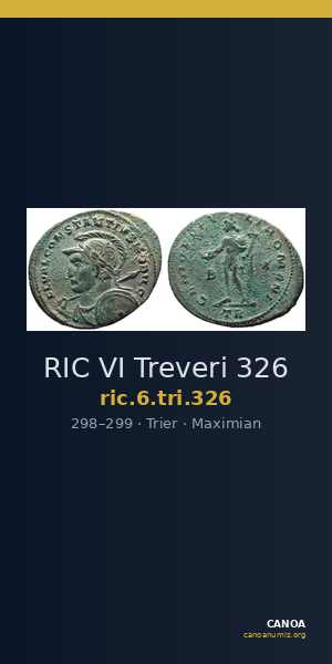RIC VI Treveri 326 — CANOA