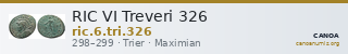 RIC VI Treveri 326 — CANOA