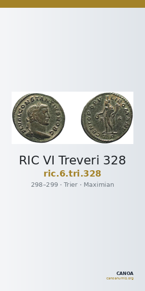 RIC VI Treveri 328 — CANOA