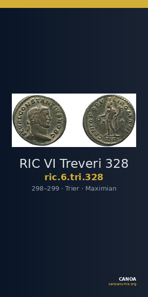 RIC VI Treveri 328 — CANOA