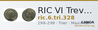 RIC VI Treveri 328 — CANOA