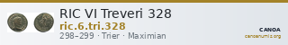 RIC VI Treveri 328 — CANOA
