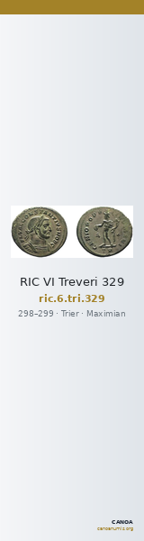 RIC VI Treveri 329 — CANOA