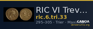 RIC VI Treveri 33 — CANOA