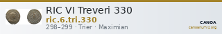 RIC VI Treveri 330 — CANOA