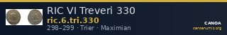 RIC VI Treveri 330 — CANOA