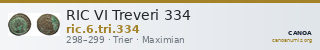 RIC VI Treveri 334 — CANOA