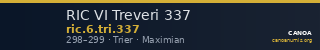 RIC VI Treveri 337 — CANOA