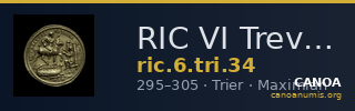 RIC VI Treveri 34 — CANOA