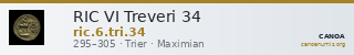 RIC VI Treveri 34 — CANOA