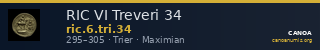 RIC VI Treveri 34 — CANOA