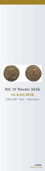 RIC VI Treveri 343b — CANOA