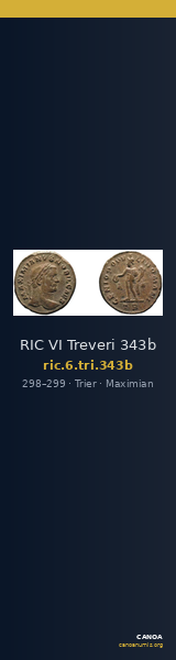 RIC VI Treveri 343b — CANOA