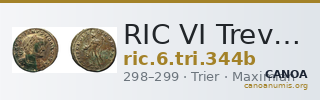 RIC VI Treveri 344b — CANOA