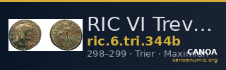 RIC VI Treveri 344b — CANOA