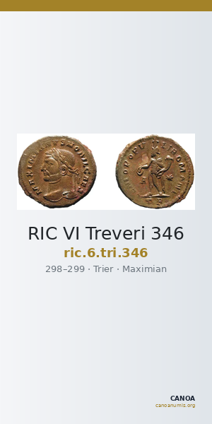 RIC VI Treveri 346 — CANOA