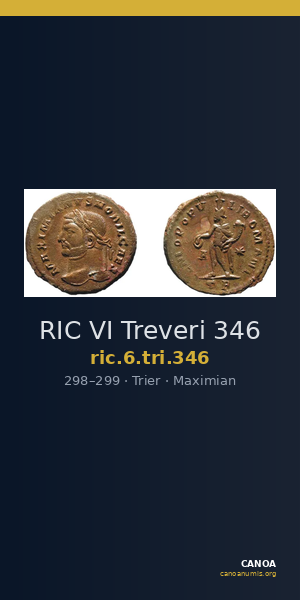 RIC VI Treveri 346 — CANOA