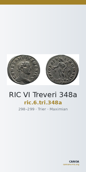 RIC VI Treveri 348a — CANOA