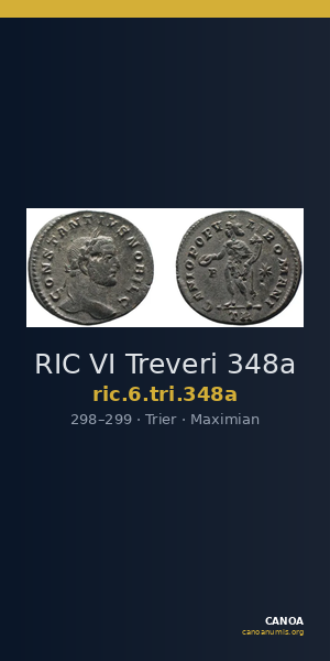 RIC VI Treveri 348a — CANOA