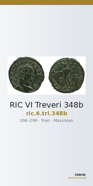 RIC VI Treveri 348b — CANOA