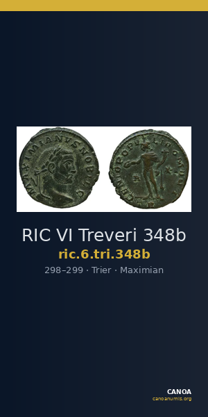 RIC VI Treveri 348b — CANOA