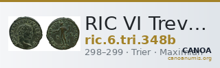 RIC VI Treveri 348b — CANOA