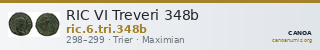 RIC VI Treveri 348b — CANOA