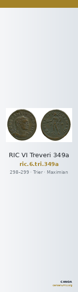 RIC VI Treveri 349a — CANOA