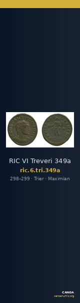 RIC VI Treveri 349a — CANOA