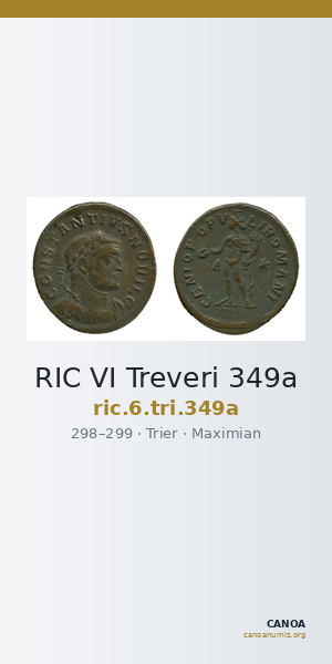 RIC VI Treveri 349a — CANOA