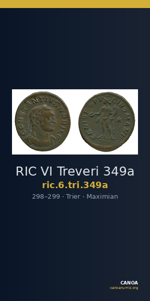 RIC VI Treveri 349a — CANOA
