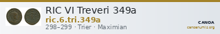 RIC VI Treveri 349a — CANOA