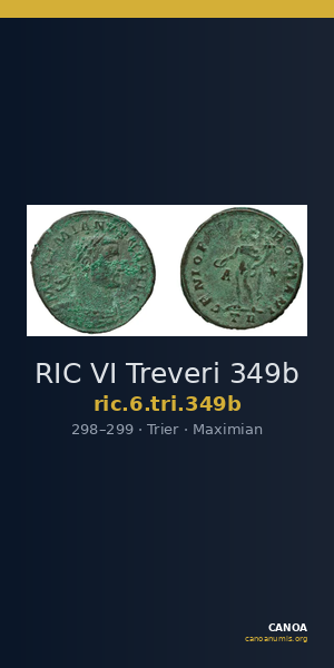 RIC VI Treveri 349b — CANOA