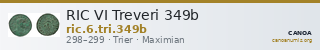 RIC VI Treveri 349b — CANOA