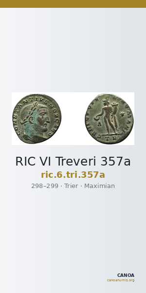 RIC VI Treveri 357a — CANOA