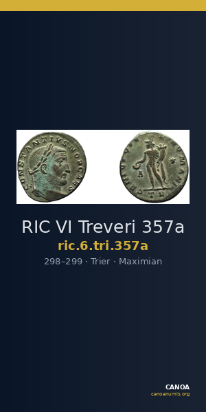 RIC VI Treveri 357a — CANOA