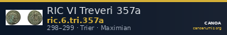 RIC VI Treveri 357a — CANOA
