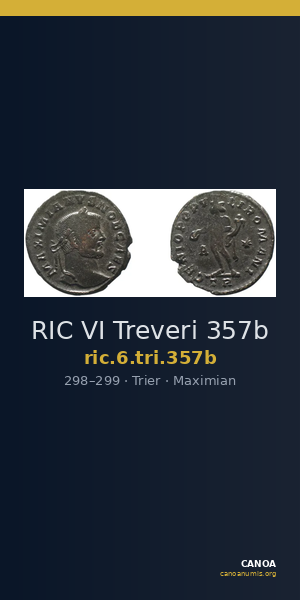 RIC VI Treveri 357b — CANOA