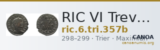 RIC VI Treveri 357b — CANOA