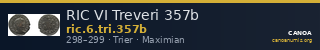RIC VI Treveri 357b — CANOA