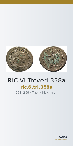 RIC VI Treveri 358a — CANOA