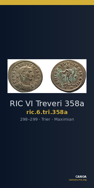 RIC VI Treveri 358a — CANOA