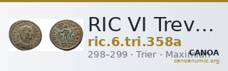 RIC VI Treveri 358a — CANOA